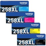 Brother TN-258XL BK, C, M, Y Set of 4 High Yield Colour Laser Toners