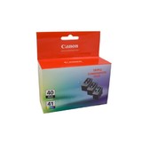 Canon PG-40 / CL-41 Value Pack II- Includes 2 x PG-40 & 1 x CL-41 Ink Cartridges