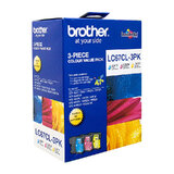 Brother LC-67CL3PK Cyan, Magenta & Yellow Colour Pack