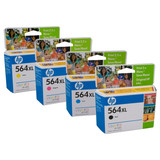 HP No 564XL Ink Plus Pack (Contains HI564BXL / CXL / MXL / YXL x 1 Ea)