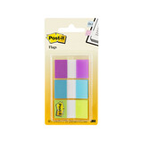 Post-It Flags 680-PBG Purple/Blue/Green Pack 3 Box 6