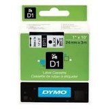 Dymo D1 Label Cassette 24mmx7m (SD53713) - Black on White