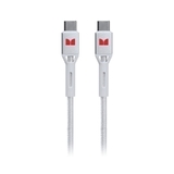 Monster USB-C to USB-C Braided Cable - White 2m