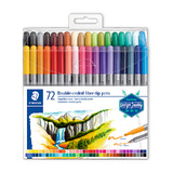 Staedtler Dbl Fibre Pen Ast Wlt72