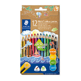 Staedtler Noris Colour Jumbo Pencils - Box of 12 - Assorted Colours