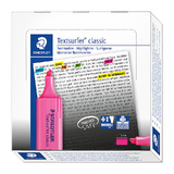 Staedtler Hltr Textsurf Pnk Wlt10