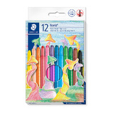 Staedtler Noris Club Wax Twister Colour Assorted Crayons - Box of 12