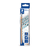 Staedtler Exam Natural 2B Pencil with Eraser Tip - Box of 12