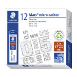 Staedtler Mars Micro 0.5mm HB Carbon Leads - 12 Pack - Box of 12