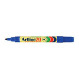 Artline 70 Permanent Marker 1.5mm Bullet Blu Bx12