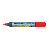 Artline 579 Whiteboard Marker 5mm Chisel Red Bx12