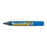 Artline 579 Whiteboard Marker 5mm Chisel Blue Bx12