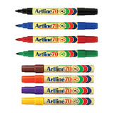 Artline 70 Permanent Marker 1.5mm Bullet Ast Bx12