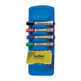 Artline 577 Whiteboard Caddy Starter Kit W/Markers