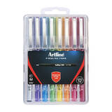 Artline 200 Fineliner Pen Assorted H/Case Wlt8