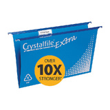 Crystalfile Complete PP Suspens Files F/C Blu Pk20