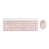 Logitech MK470 Slim Wireless Keyboard &amp; Mouse Combo (Rose)