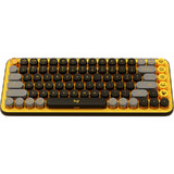 Logitech POP Keys Wireless Mechanical Emoji Keyboard (Blast Yellow)