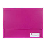 Marbig Polypick A4 Heavy Duty Document Wallet Pink