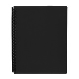 Marbig Refillable Display Book 20 Pocket Black