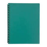 Marbig Refillable Display Book 20 Pocket Green