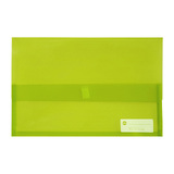 Marbig Polypick Foolscap Document Wallet Lime