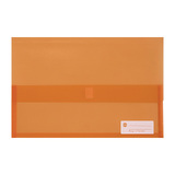 Marbig Polypick Foolscap Document Wallet Orange