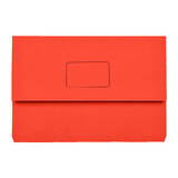 Marbig Slimpick Foolscap Document Wallet Red