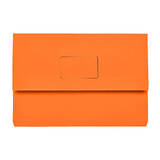 Marbig Slimpick Foolscap Document Wallet Orange