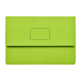 Marbig Slimpick Foolscap Document Wallet Green