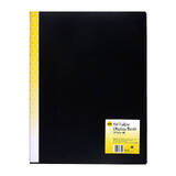 Marbig Refillable Display Book A3 20 Pockets Black