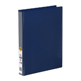 Marbig Clearview Insert Binder A4 25mm 3D Blue