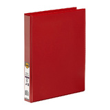 Marbig Clearview Insert Binder A4 25mm 3D Red