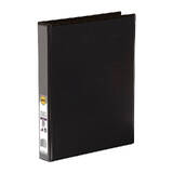 Marbig Clearview Insert Binder A4 25mm 4D Black