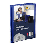 Marbig Profesnl Flexibinder 2R 20mm A4 Clr Fro Blu