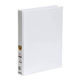 Marbig Clearview Insert Binder A4 25mm 3D White