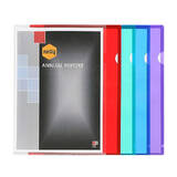 Marbig Letter File A4 Ultra Assorted Pk10