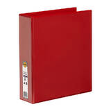 Marbig Clearview Insert Binder A4 50mm 2D Red