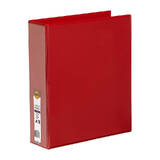 Marbig Clearview Insert Binder A4 50mm 3D Red