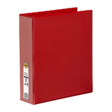 Marbig Clearview Insert Binder A4 50mm 4D Red