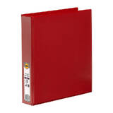 Marbig Clearview Insert Binder A4 38mm 3D Red