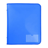 Marbig Zipper Binder W/ Tech Case 25mm 2D Blue