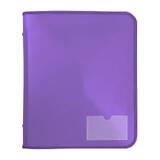 Marbig Zipper Binder W/ Tech Case 25mm 2D Purple