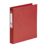 Marbig Ring Binder A4 25mm 2D Pe Red