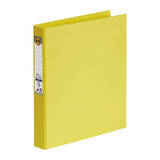 Marbig Ring Binder A4 25mm 2D Pe Lemon