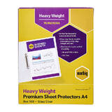 Marbig Sheet Protectors Heavyweight A4 Pk100