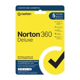 Norton 360 Deluxe Protection - 1 User 5 Devices 1 Year Sub