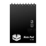 Spirax P560 PP Notebook 112X77 96Pg Black T/O Pk40