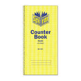 Spirax 543 Counter Book FntRule 297X135 120Pg Pk10