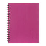 Spirax 511 Hard Cover Book Pink S/O Pk5